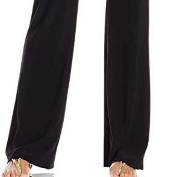 LAUNDRY by Shelli Segal Black Chain Neck Jumpsuit - Picture 8 of 16